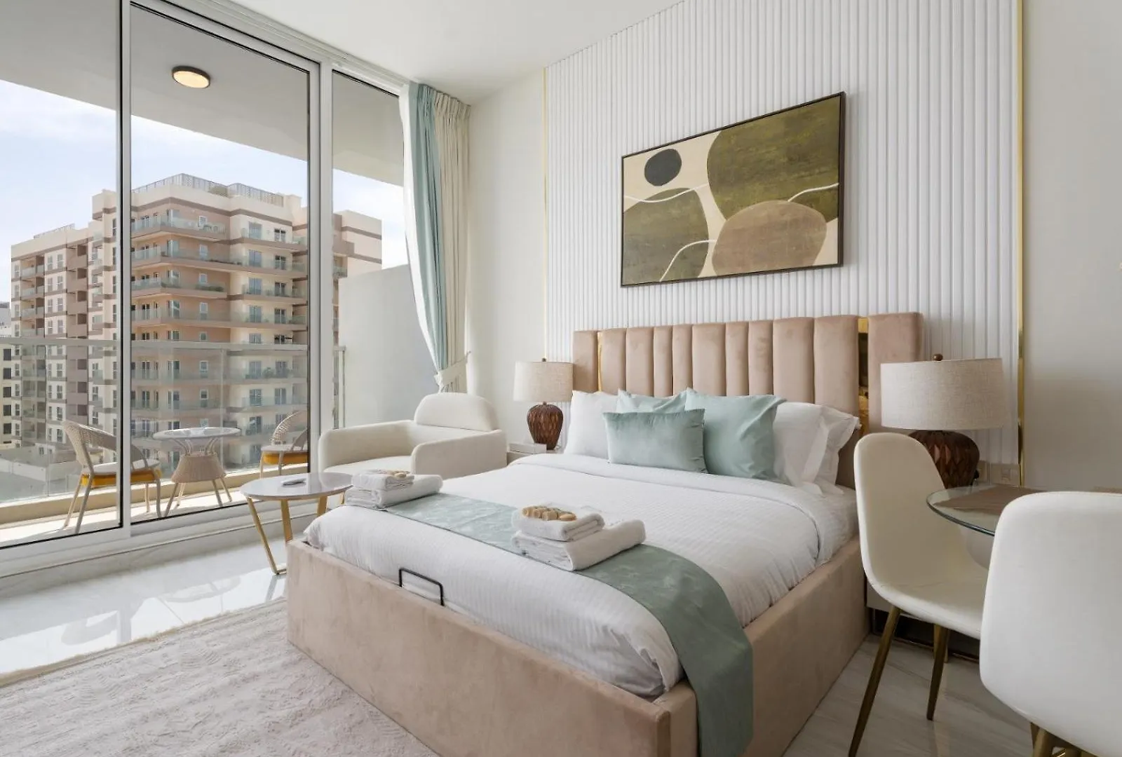 Apartment Timeless Glam Escape Studio In Gemz-18 Dubai United Arab Emirates